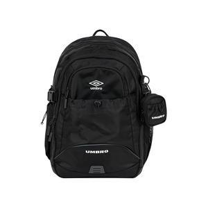 엄브로 트위스트 베이직 백팩 (23L)_미니 파우치 UQ123CBP12BLK