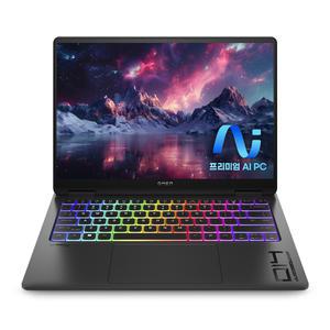 [최종 279만] HP OMEN 14 SLIM 고성능 AI 노트북 fb0149TX 울트라9 185H/32GB/512GB/RTX4070/Win11/게이밍노트북 오멘 슬