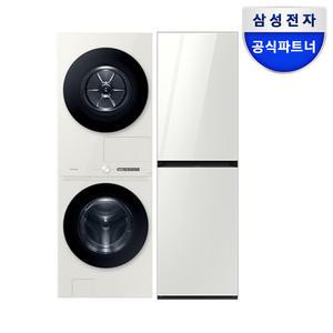 삼성 일체형 세탁건조기 원바디 (21+20kg)+에어드레서(최대9벌+1벌) WF2120HDEEC+DF24CB9600WR