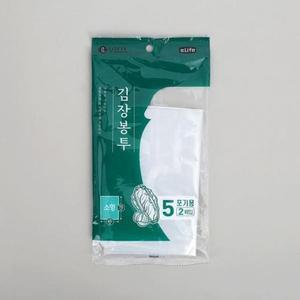 [MENPQL4D_52JA]김장봉투 5포기 45x70cm 2매입 소형 비닐봉