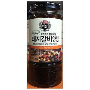돼지갈비양념 백설 290g  WF2206A