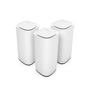 Linksys Pro 7 WiFi 메시 시스템 | 3 개의 인지 트라이 밴드 라우터 10Gbps 속도 9,000평방피트 커버리지 Connect 200+ 디바이스 Pack MBE7003 2023 릴리스