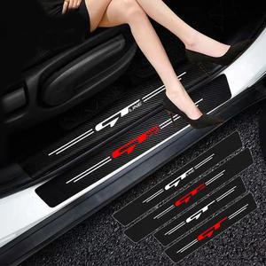 카본시트지 탄소 섬유 자동차 도어 임계 스크래치 보호 스티커 데칼 For Kia GT Line Sportage Ceed Picanto K5 K3 Stonic