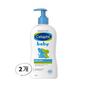 세타필 베이비 저자극 데일리 로션 400ml 2개