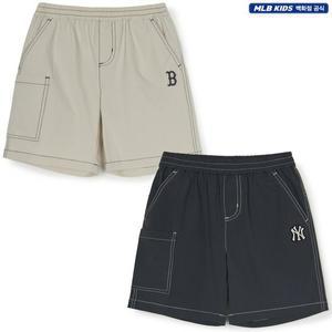 갤러리아 MLB키즈 베이직 아웃도어 스티치 포인트 5부 팬츠(7ASMB0553)