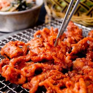 불맛 국내산 무뼈닭발 직화 숫불향 1kg, 250g 4개