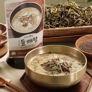 우리농가 수 제주고사리 들깨탕400g x 12팩 (총2,400g) 100% 국내산 들깨 사용
