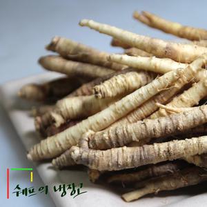 2kg 수입더덕[소] 세척더덕 중국산더덕 껍질더덕 피더덕