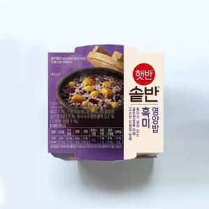 CJ 햇반 솥반 흑미영양밥 200g x 12개 솥밥