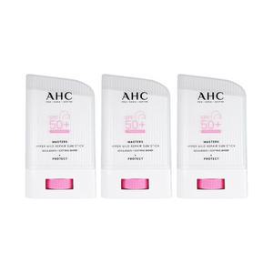 [2025 최신상] AHC 핑크 선스틱 22g 3개 마스터즈 하이퍼 마일드 리페어