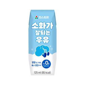 파스퇴르 소화가 잘되는 우유 125ml x24개
