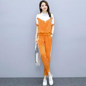 여성 트레이닝 세트 여름 생 캐주얼 투피스 A22Z27 원픽3