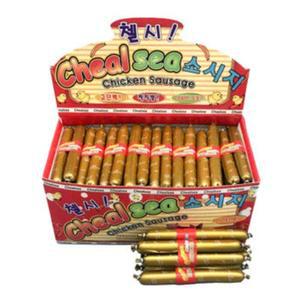 첼시 강아지 소세지 간식 도기프렌드 120개 2px60개 덕용 소시지멍멍리 반려견 애완 반려 대용량 훈련