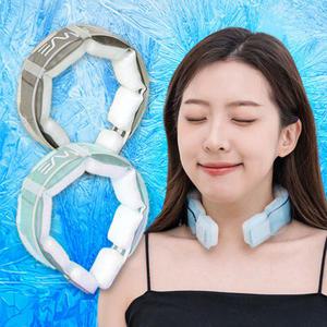 LENWAVE 런웨이브 아이스넥밴드 쿨스카프 쿨링 냉감 유지 아이스목걸이 등산 골프 야외활동시 필수템