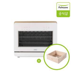 [전용 편백찜기 제공]풀무원 스팀쿡 마스터 듀얼스팀오븐 에어프라이어 20L AV20D11W (화이트&우드)