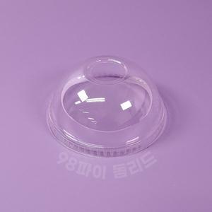 [원포장]98파이 아이스컵 뚜껑 PET 돔리드 500개