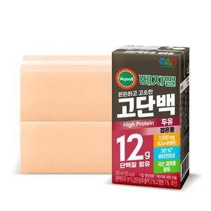 정식품 베지밀 고단백두유 검은콩 190ml 48팩
