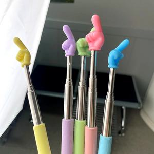 길이조절 안테나 손가락 지시봉 69.5cm 프레젠테이션 학교답례품 어린이집답례품 강의용 유치원 회의용