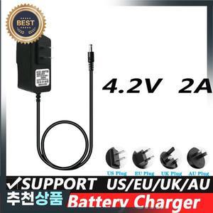 AC 전원 공급 어댑터 충전기 18650 리튬 이온 배터리 1 4.2V 5.5x2.1mm