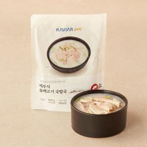 [캐비아 데일리] 제주 돔베고기 국밥국 500g