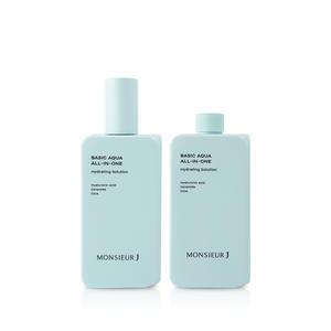 무슈제이 베이직 아쿠아 올인원 200ML+200ML(리필)