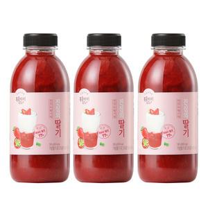 복음자리 진심의 딸기청 580g 3병