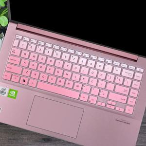Asus Zenbook Q407I Q407 Vivobook S433 S433F S433FL S433FA UM433IQ 노트북용 레이아웃 실리콘 키보드 보