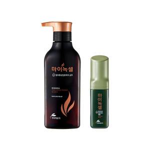 현대약품 마이녹셀 스칼프 인텐시브 탈모 앰플 60ml 1개+탈모샴푸 400ml 1개
