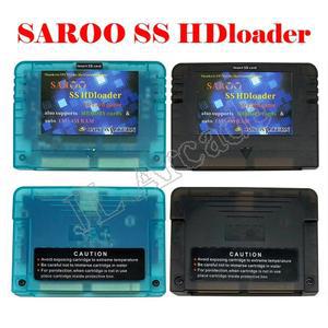 아이폰sd카드리더기 Saturn 콘솔용 Saroo SS Hdloader 게임 리더 빠른 읽기 카드 어댑터 SD TF 지원 CD 없이 플레이