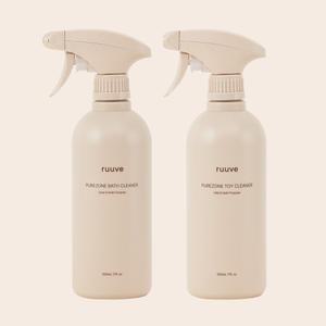 러베 퓨어존 아기 욕조클리너 500ml + 토이 클리너 500ml