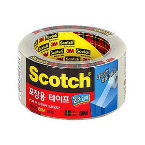 3M 스카치 포장용테이프 투명 3615(2x강력)/택배/박스테이프
