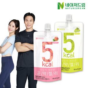 [네이처드림] 맛있게 배부른 5칼로리 곤약젤리 20포 x 2박스/복숭아/샤인머스캣
