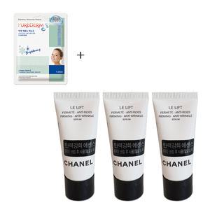마스크팩+샤넬 르 리프트 세럼 5ml X3 탄력강화에센스