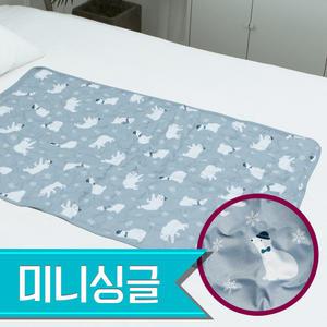 폴라베어 쿨매트 미니싱글 영메디칼 모던 여름매트/ 그레이
