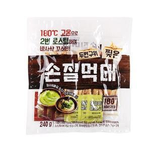 두번구워 찢은 손질 먹태 (소스포함) 240gx1개