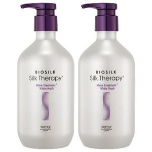 실크테라피 샤인트리트먼트 플러스 화이트머스크, 500ml, 2개