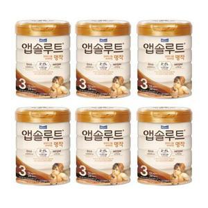 매일유업 앱솔루트 명작 3단계 800g x 6캔