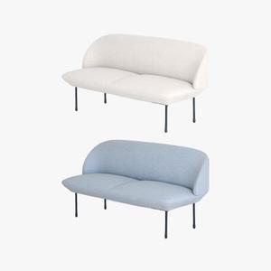 디자인5012 패브릭 2인 소파 (2 color) (착불)