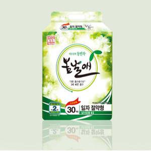봄날애 일자기저귀 절약형 30매입-10팩/성인기저귀 패드