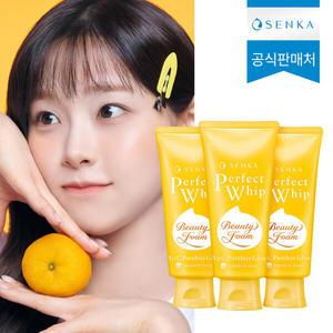 [공식] 센카 퍼펙트 휩 비타민C 포어리스 글로우 100g 3개