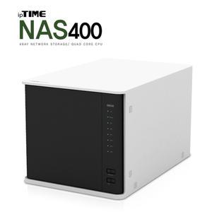 EFM ipTIME NAS400 4베이 8TB (4TB×2) 정품HDD/웹하드/클라우드 +정식판매점+