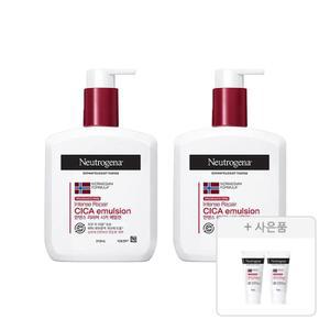 뉴트로지나 인텐스 리페어 시카 에멀젼, 310ml , 2개 + 증정(시카 리페어 에멀젼, 15ml, 2개)