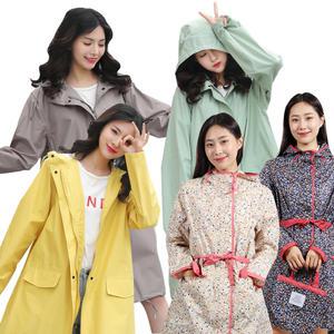 네추럴 우비 판초우의 레인코트 수납가방 포함