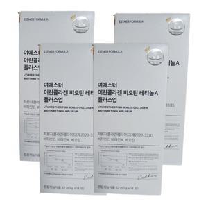 에스더 어린콜라겐 비오틴 레티놀A 플러스업 14포 4박스