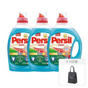 퍼실 엑스퍼트 삶음파워 2.7L, 3개 + 증정 (헨켈 쿨러백, 1개)