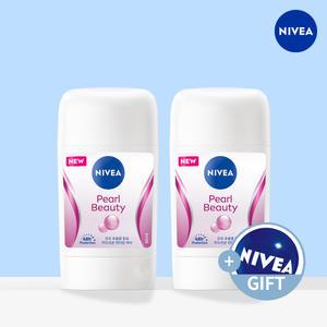니베아 데오드란트 스틱 펄 뷰티 50ml X 2 + 니베아 비치볼