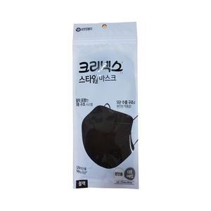[기타]크리넥스 스타일마스크 블랙 대형 3P x 10개(30매)