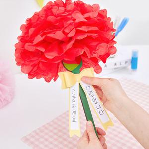 종이꽃 대왕 카네이션 자이언트 카네이션 만들기