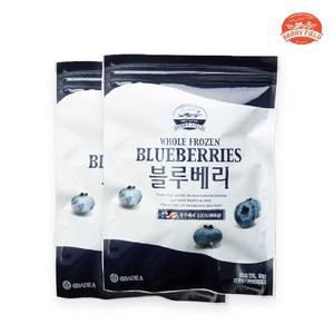 베리필드 냉동 블루베리 1kg x 2개 미국산 -인증