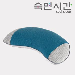 [숙면시간] 메밀베개 반달베개 파랑